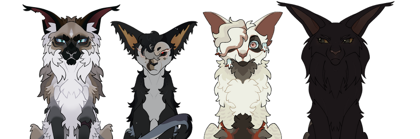 Flat . Halfbody | Symmetrical Batch